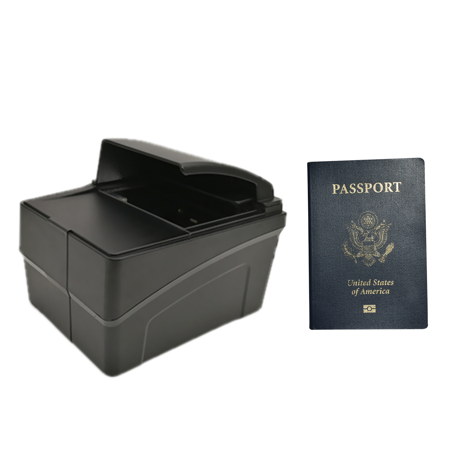 Lector de escáner de pasaporte OCR MRZ ISO14443 RFID máquina de pasaporte electrónico PPR100B