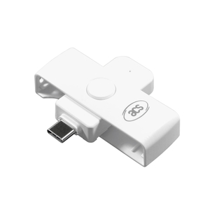 Gran oferta EMV portátil USB tipo C lector de tarjetas inteligentes de contacto para ACR39U-NF de gobierno electrónico