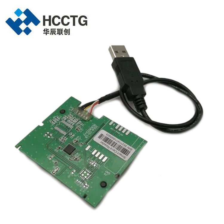 Módulo lector de tarjetas inteligentes de contacto USB ISO 7816 EMV MCR3521-M