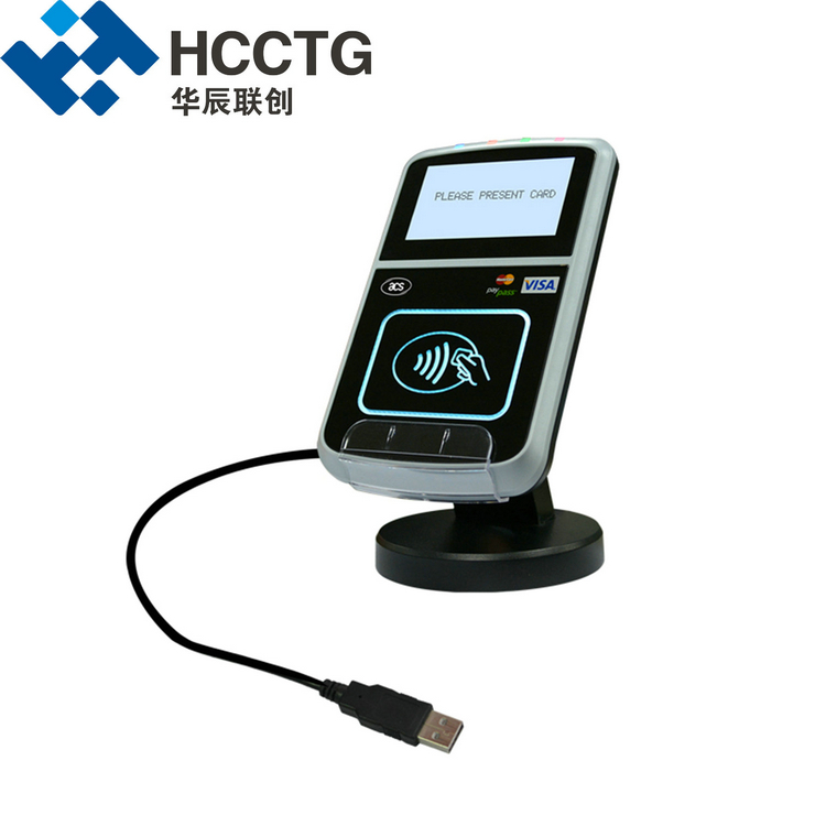 HCC ACS Mastercard Visa EMV ISO14443 Lector de tarjetas sin contacto ACR123
