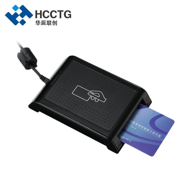 Lector de tarjetas inteligentes de interfaz dual ISO 7816 y 14443 HD5