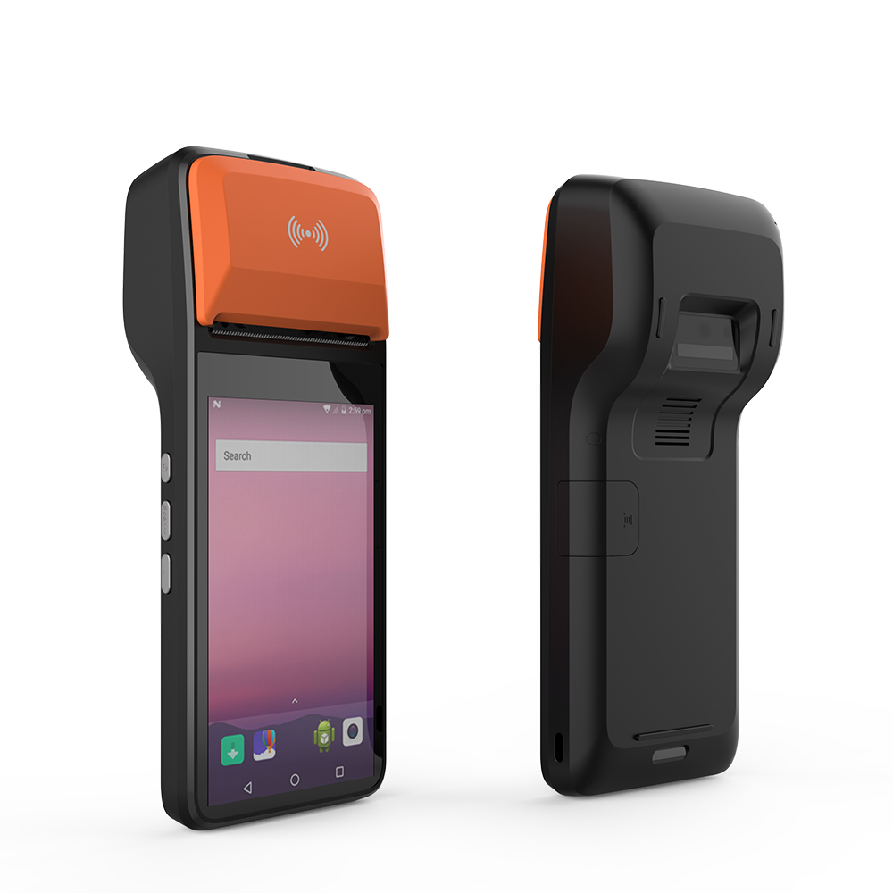 HCCTG Tarjeta Mifare NFC Android 11 Terminal POS inteligente con impresora térmica R330P