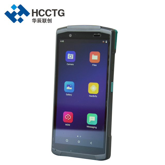 5,7 pulgadas Bluetooth Android 10 NFC 4G POS Terminal PDA de mano HCC-CS20