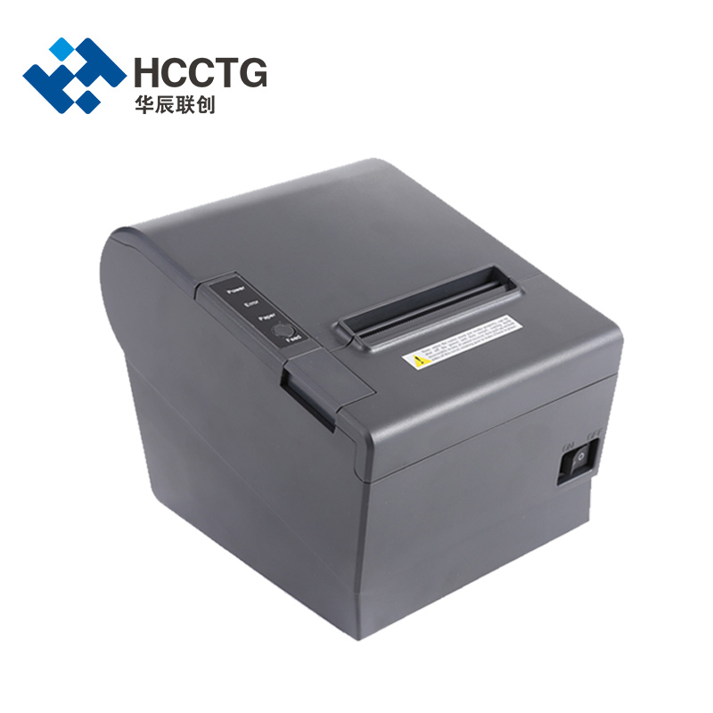 Impresora térmica de recibos WiFi + Bluetooth de 80 mm con cortador POS802