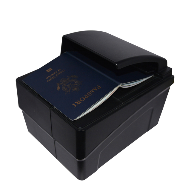 Lector de escáner de pasaporte OCR MRZ ISO14443 RFID máquina de pasaporte electrónico PPR-100B
