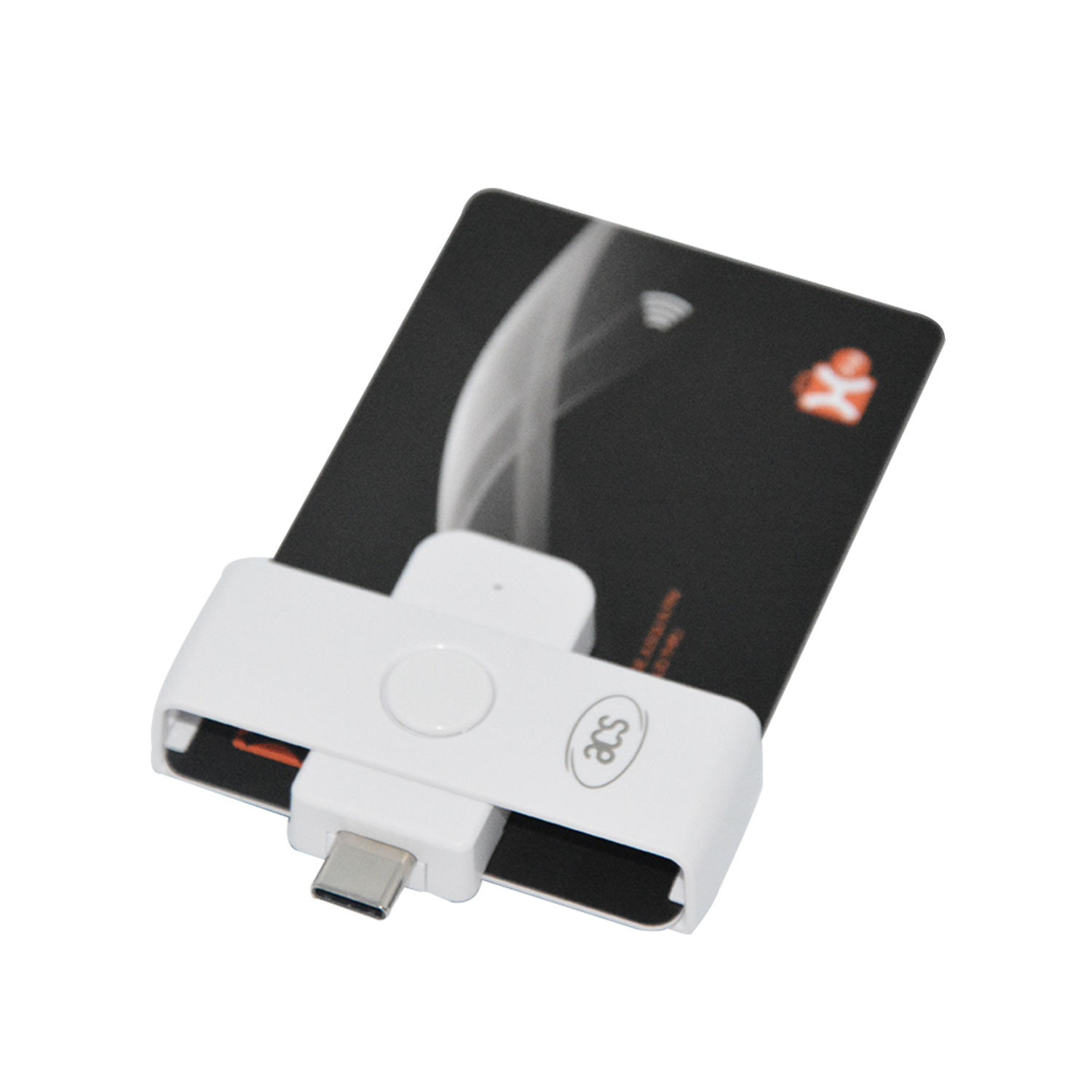 Gran oferta EMV portátil USB tipo C lector de tarjetas inteligentes de contacto para ACR39U-NF de gobierno electrónico