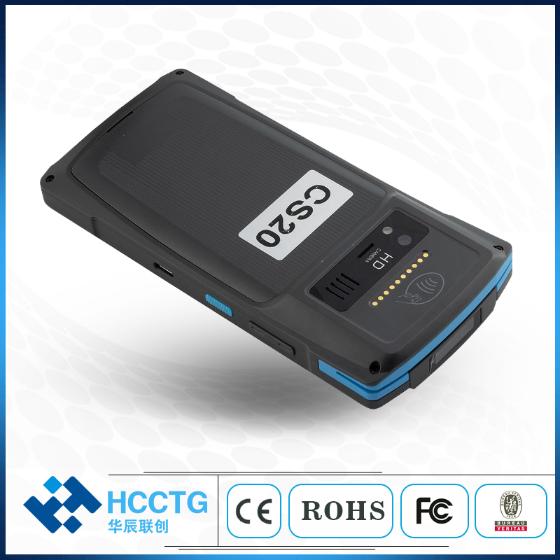 Máquina POS inteligente 4G Android 10.0 MSR+IC+NFC HCC-CS20