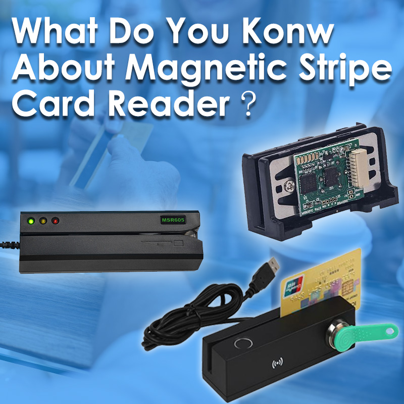 ¿Qué sabe sobre el lector de tarjetas de banda magnética?
