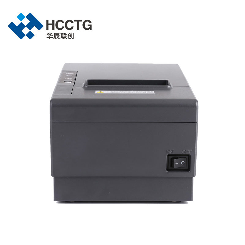 Impresora térmica de recibos WiFi + Bluetooth de 80 mm con cortador POS802