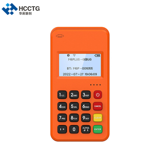 Terminal de pago móvil Android/IOS PCI NFC MPOS M6 PLUS