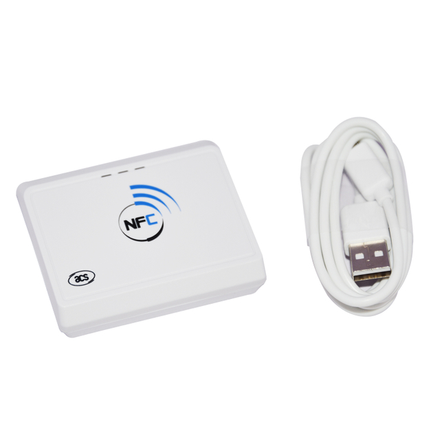 El mejor lector de tarjetas inteligentes ACS móvil ISO14443 NFC Bluetooth para pago electrónico ACR1311U-N2