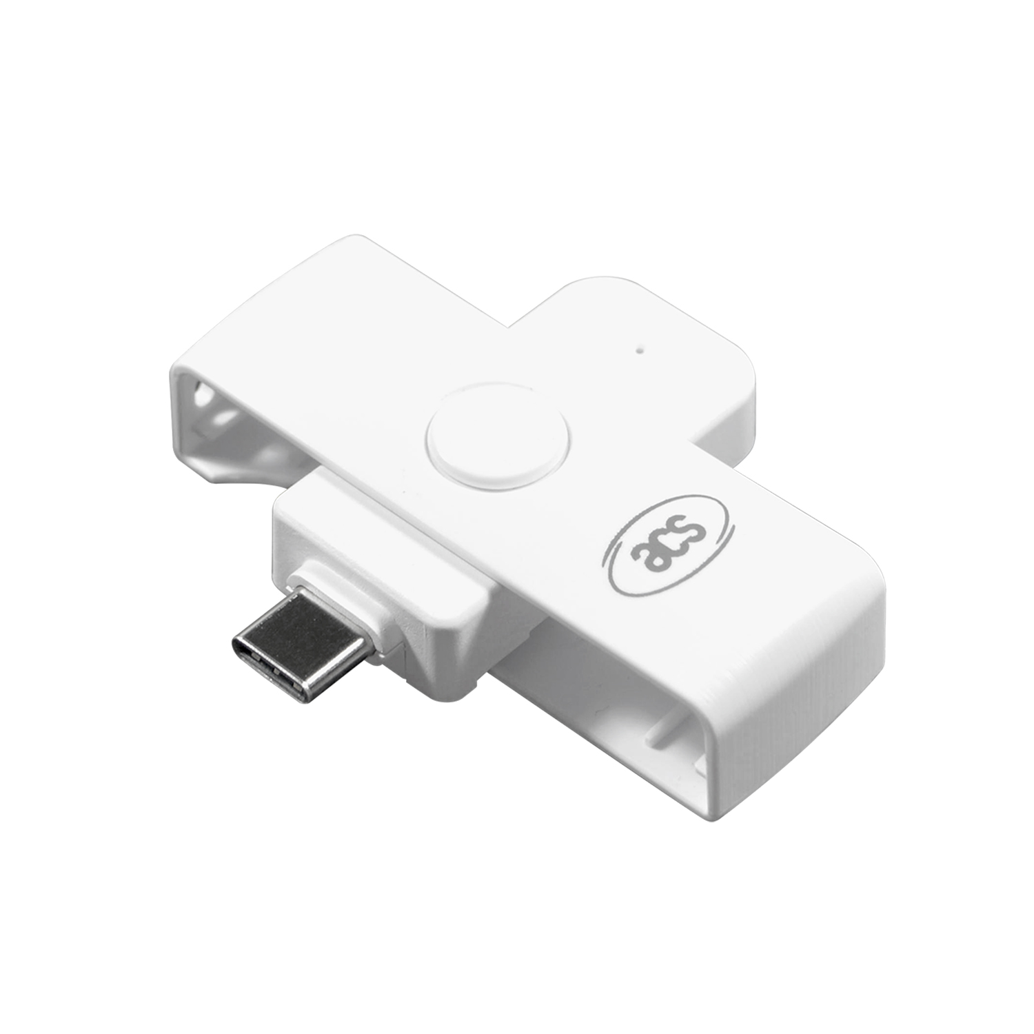 El mejor tipo lector de tarjetas magnéticas inteligentes de Unionpay EMV USB C IS07816 para operaciones bancarias y pagos ACR39U-NF