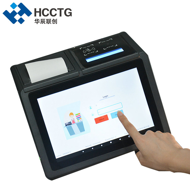 Escaneo de códigos de barras NFC 2D todo en uno, terminal POS minorista Android HCC-A1190