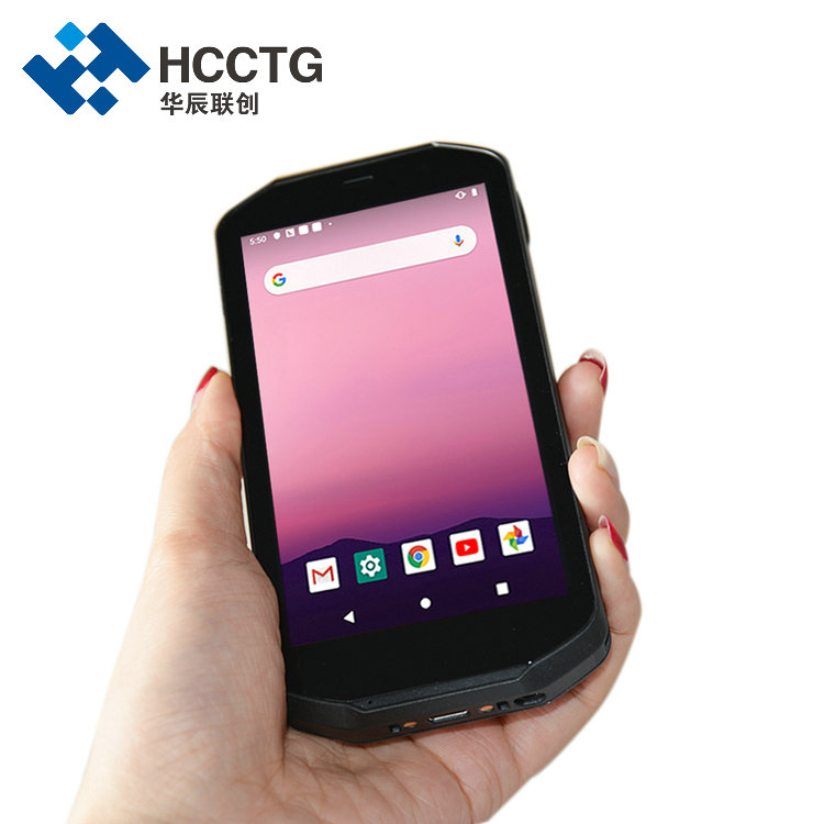 Escáner de código de barras UHF NFC 2D, colector de datos PDA portátil HQ51
