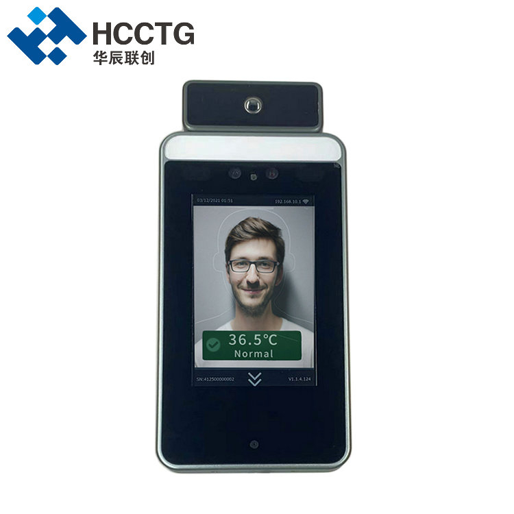 Sistema Linux Medición de temperatura facial Salud de la UE Escaneo de código QR HS-640