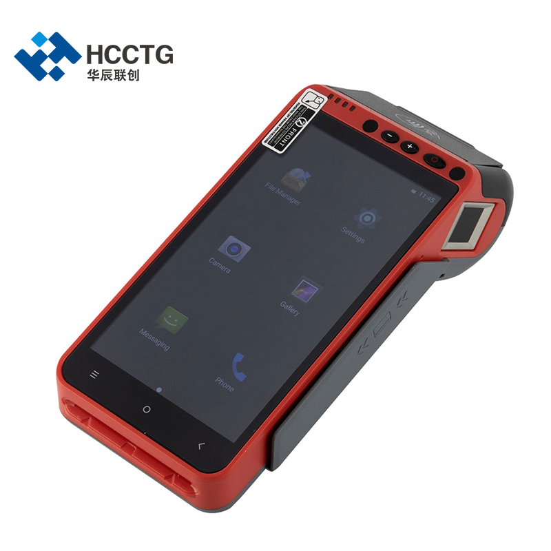 Máquina POS inteligente EMV PCI Android 7.0 con impresora incorporada HCC-Z100