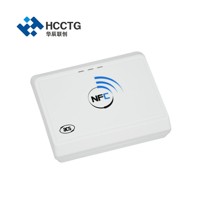 HCCTG Lector de tarjetas inteligentes con etiquetas MIFARE NFC de 13,56 MHz Bluetooth MPOS ACR1311U-N2