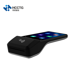 HCCTG Máquina POS portátil Android 10.0 NFC de 6 pulgadas GMS con impresora térmica Z300 de 58 mm
