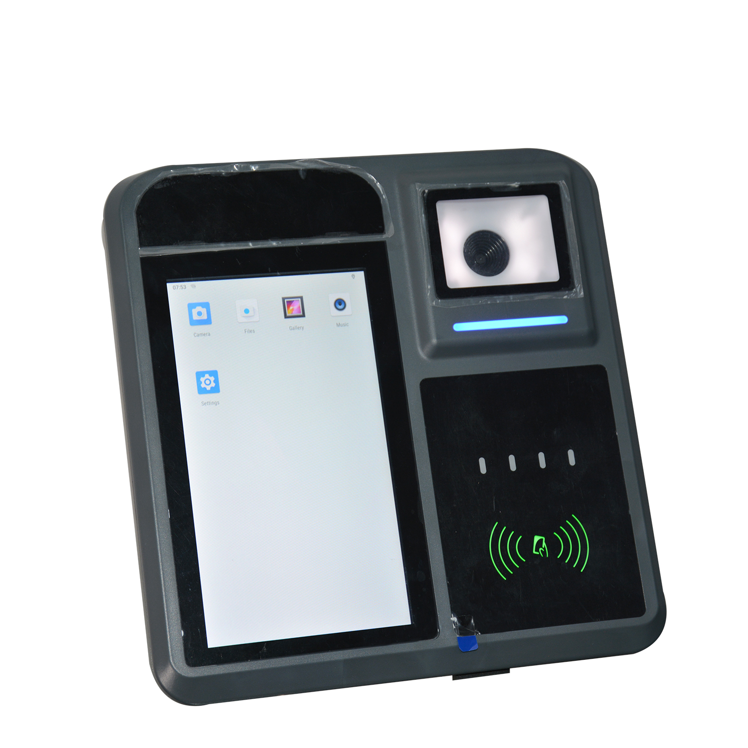 Felica UnionPay Pago Cobro de tarifas Reconocimiento facial NFC Validador de pago POS de autobús público P18-Q