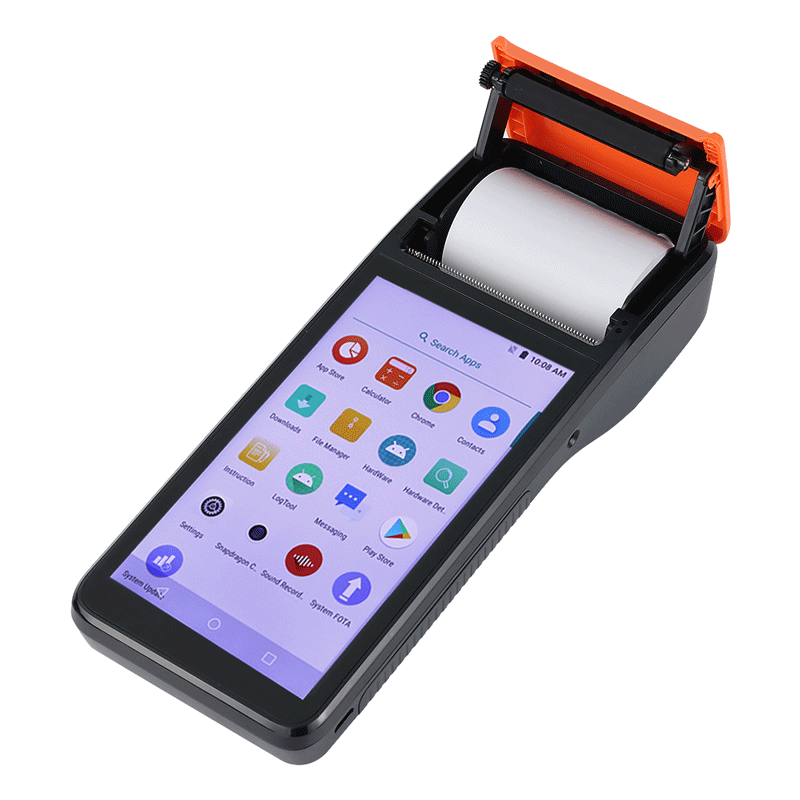 HCCTG Terminal POS inalámbrico Bluetooth todo en uno con pantalla táctil Android R330