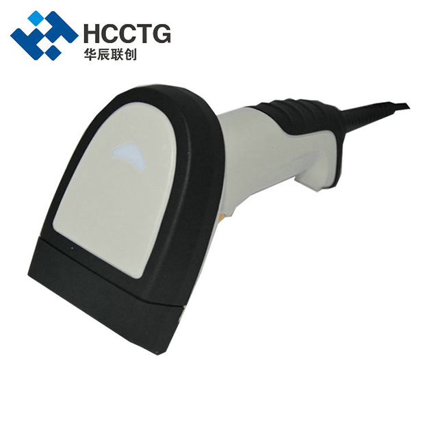 HCCTG Escáner de código de barras 1D/2D portátil USB industrial perfecto para códigos de barras en papel y pantalla HS-6203