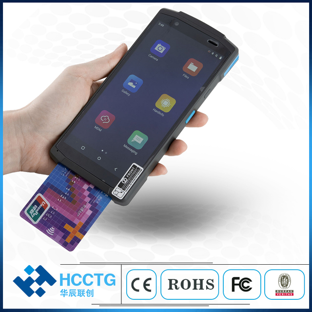 Máquina POS inteligente HCC 4G Android 10.0 MSR+IC+NFC HCC-CS20