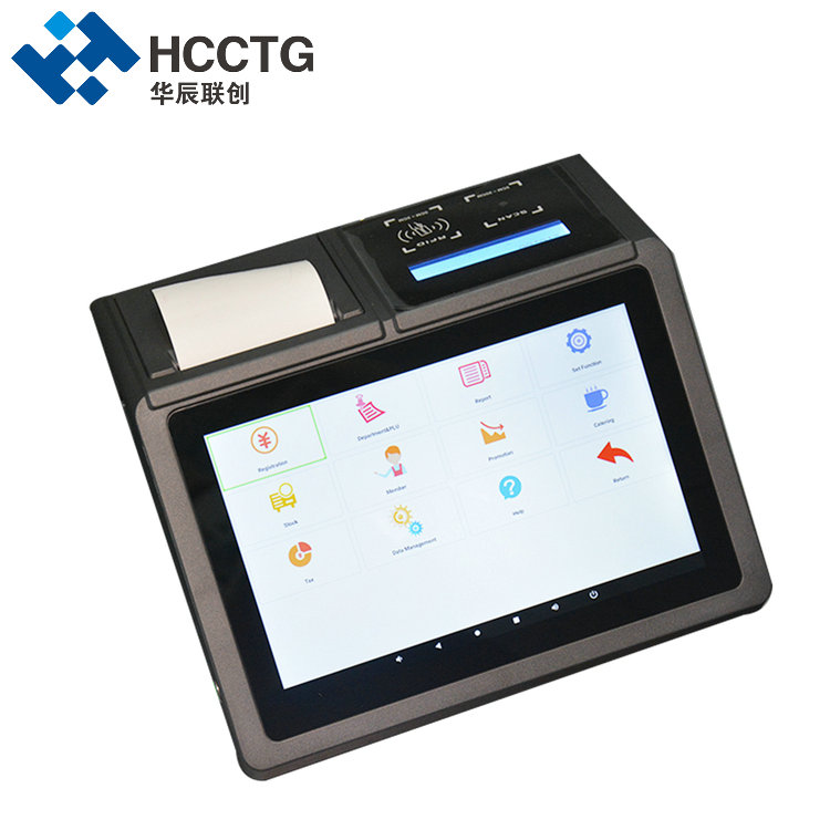 Escaneo de códigos de barras NFC 2D todo en uno, terminal POS minorista Android HCC-A1190