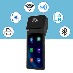 Terminal POS inteligente Android 4G de 6 pulgadas con NFC y huella digital Z300