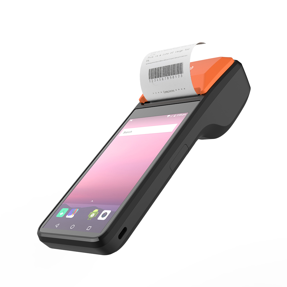 HCCTG Tarjeta Mifare NFC Android 11 Terminal POS inteligente con impresora térmica R330P