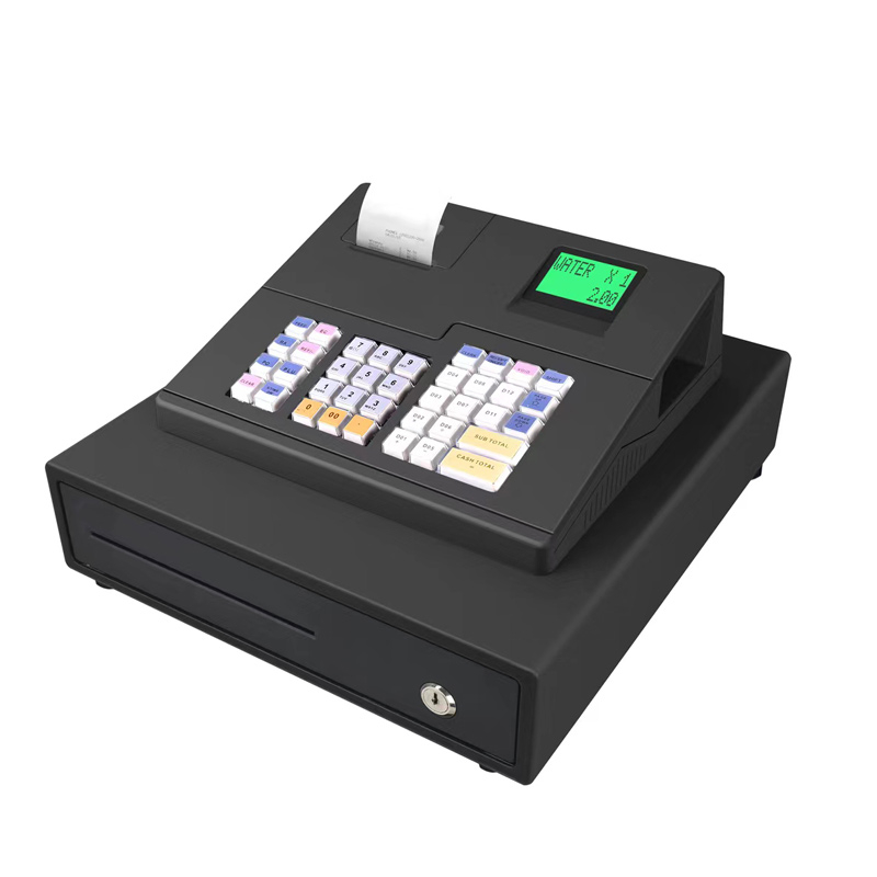El mejor software para PC de 39 teclas, caja registradora electrónica compacta para pequeñas empresas ECR600