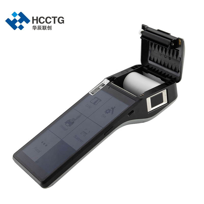 HCCTG Máquina POS portátil con GPS Android 10.0 con lector de tarjetas NFC Z300