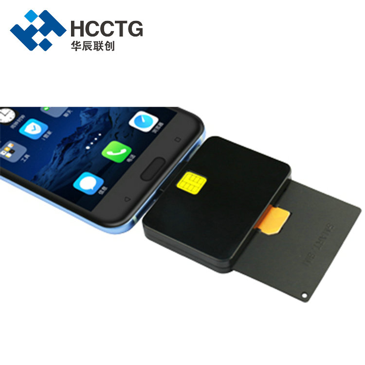 ISO7816 EMV USB tipo C lector de tarjetas inteligentes de contacto DCR32