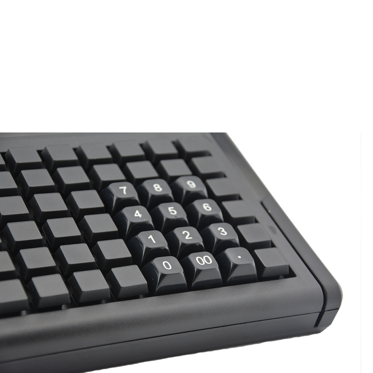 Teclado POS de programación USB PS/2 de 78 teclas con lector de tarjetas de banda magnética KB78M-S