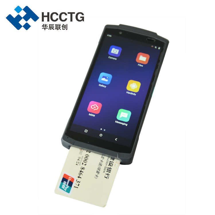 EMV Android 10.0 NFC+Contacto+Lector de tarjetas NFC Terminal POS inteligente HCC-CS20
