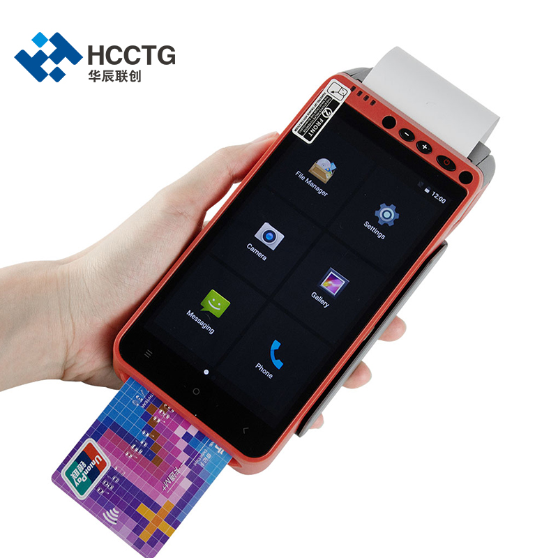 Máquina POS inteligente EMV PCI Android 7.0 con impresora incorporada HCC-Z100