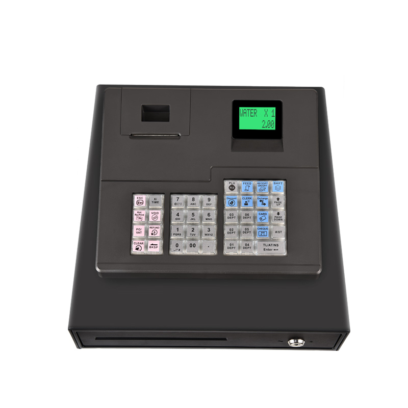 HCCTG Caja Registradora Electrónica 1000 PLUS 39 Teclas Con Software Para PC ECR600