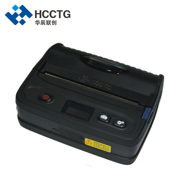 HCCTG CPCL Impresora térmica de etiquetas de código de barras 2D Bluetooth móvil de 4 pulgadas HCC-L51