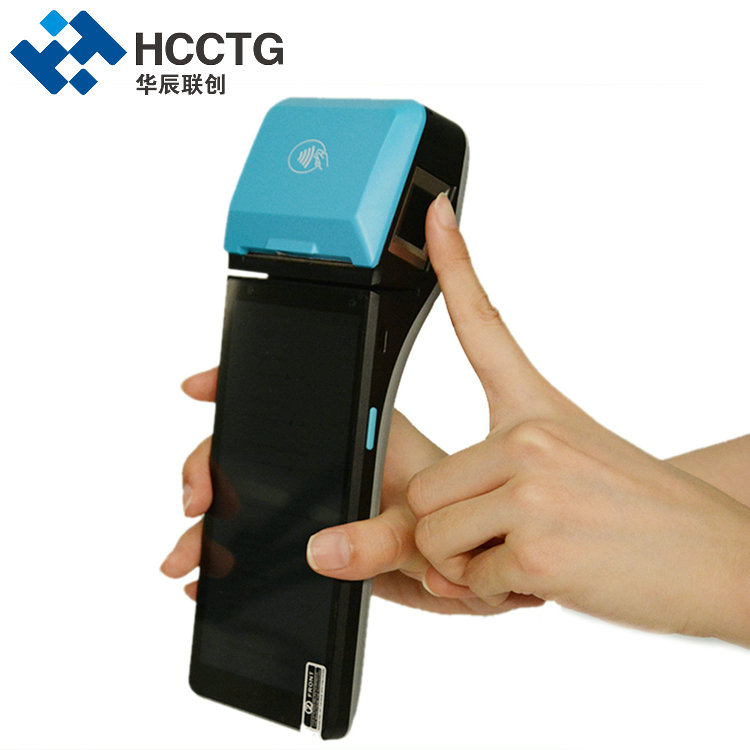 HCCTG GMS Android 11.0 EMV todo en uno sistema de pago móvil POS Machine Z500