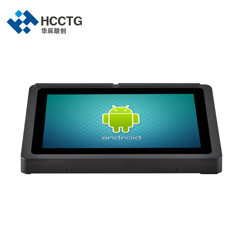Android 11.0 WiFi Bluetooth todo en un terminal POS minorista con pantalla de cliente HCC-A1190