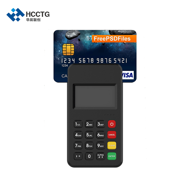 HCCTG Terminal POS NFC Mifare Card 4G Android 7.1 con impresora R330 de 58 mm