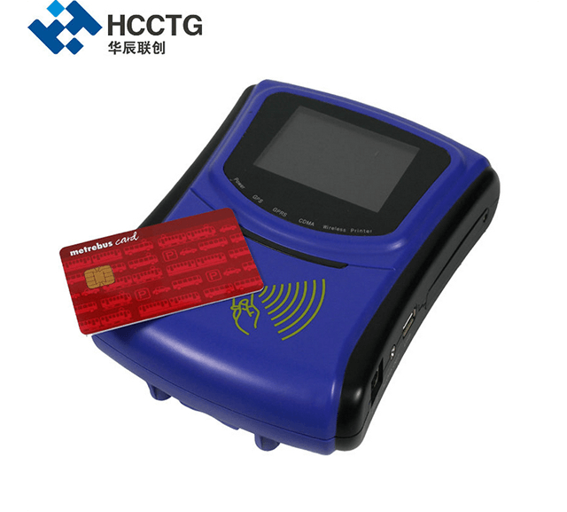 HCCTG GPS WiFi RS232 USB Linux Sistema de venta de billetes Bus Validador RFID HCL1306