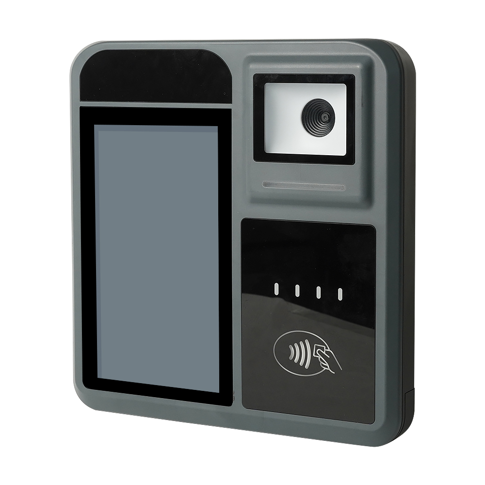 HCCTG Máquina de validación de boletos de autobús NFC Mifare Android 9.0 de UnionPay con escaneo de códigos de barras 2D P18-Q