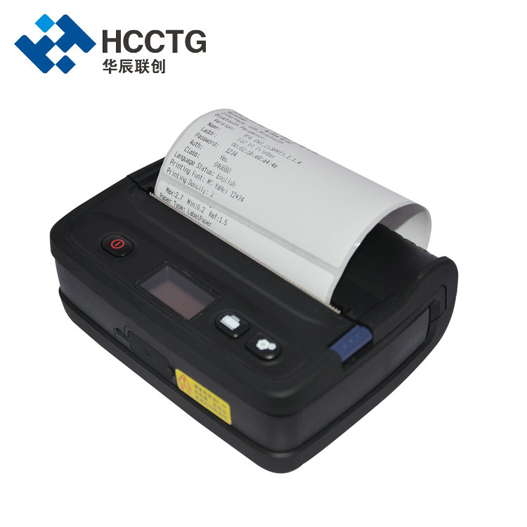 HCCTG CPCL Impresora térmica de etiquetas de código de barras 2D Bluetooth móvil de 4 pulgadas HCC-L51