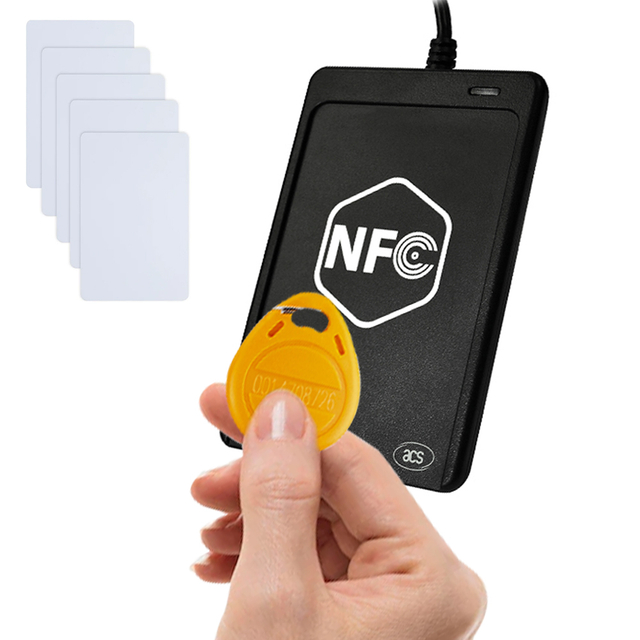Lector de tarjetas sin contacto Felica NFC para control de accesoACR1251