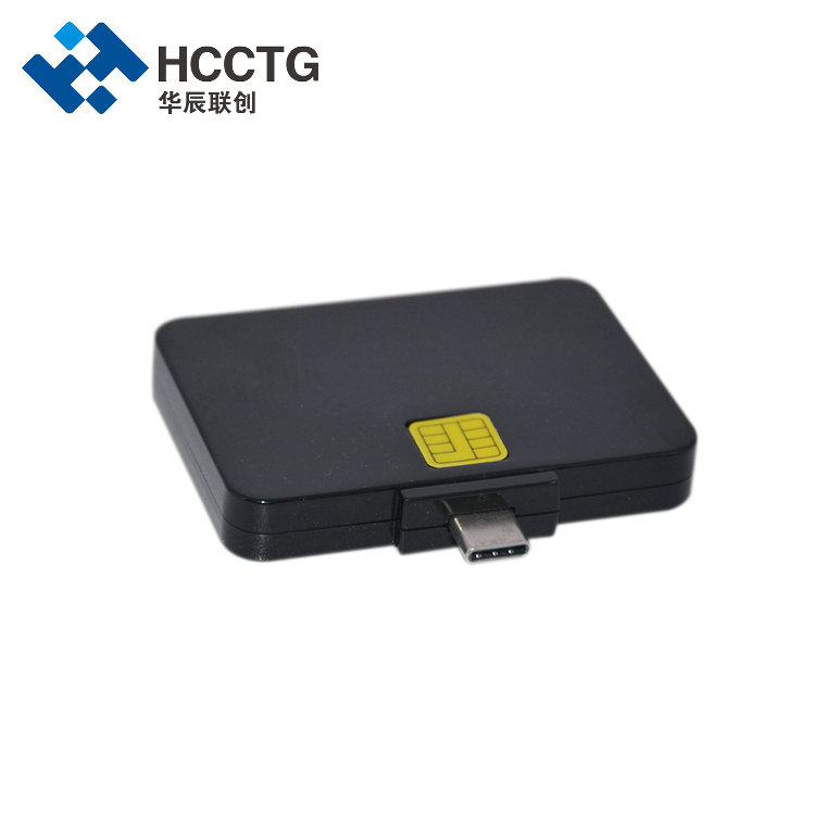 ISO7816 EMV USB tipo C lector de tarjetas inteligentes de contacto DCR32