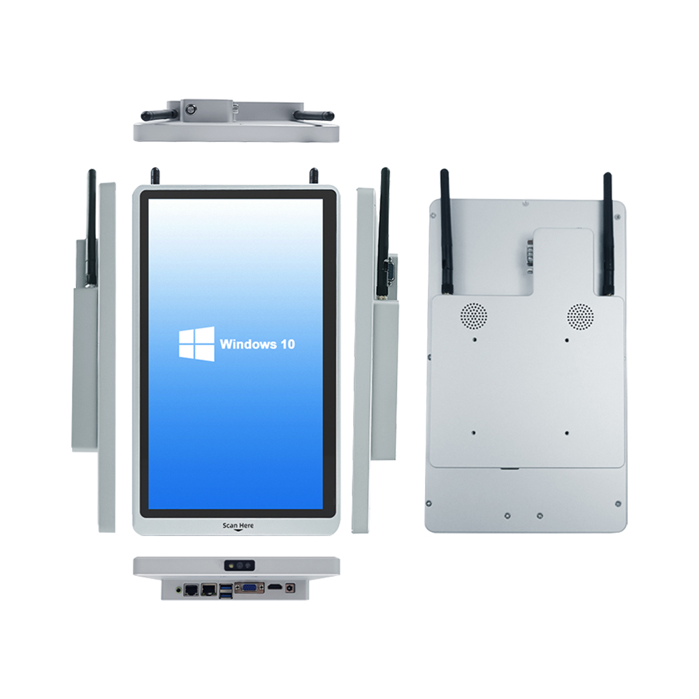 Windows 10 Barcod Fast Scanner Terminal Industrial fijo de 10 pulgadas Código de barras Código de barcos Vecina ER240W
