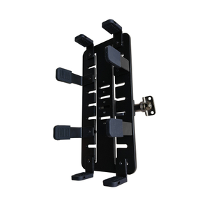 Black ajustable rango de inclinación de escritorio de escritorio soporte de caja de caja de poste de poste de metal POS-H2