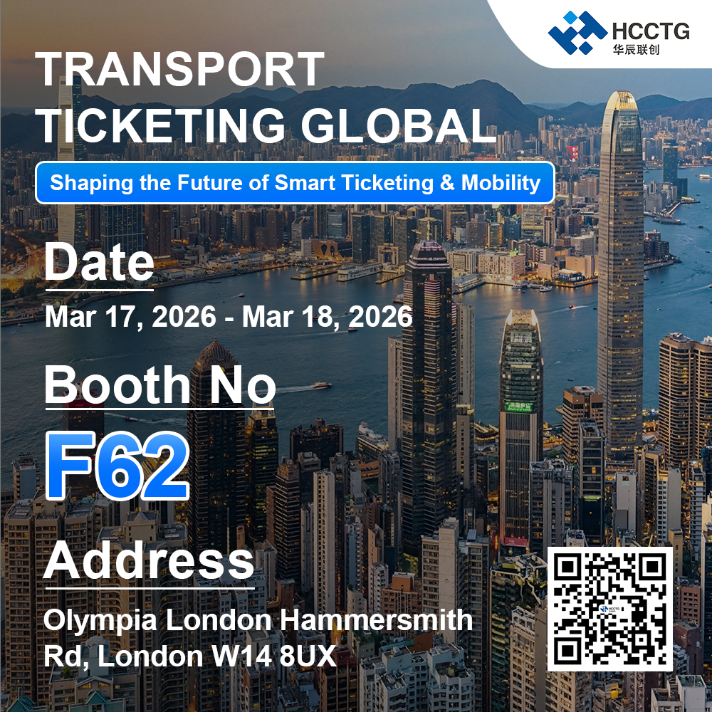 Conozca a HCCTG en Transport Ticketing Global 2026, Londres