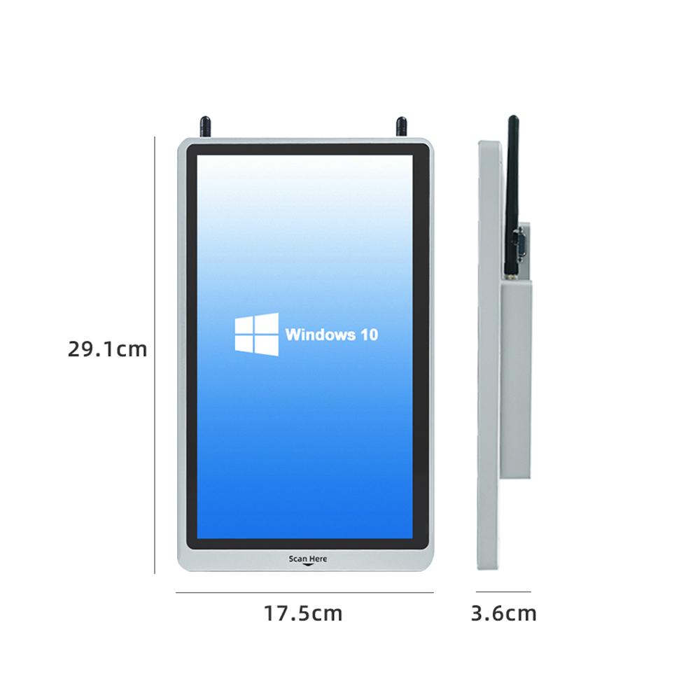 Windows 10 Barcod Fast Scanner Terminal Industrial fijo de 10 pulgadas Código de barras Código de barcos Vecina ER240W
