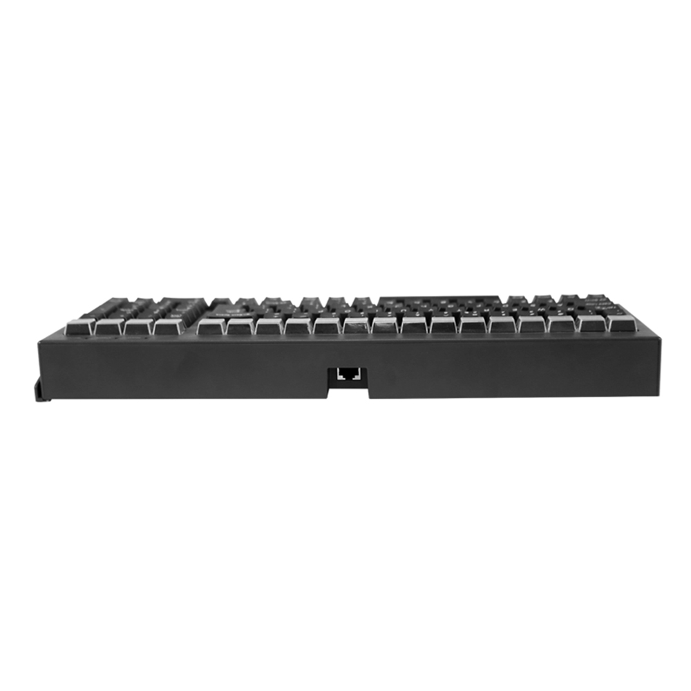 Teclado de membrana USB de 101 teclas con MSR (pistas 1/2/3) HCC-KB101R